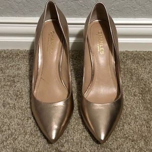 Rose Gold Pumps 7.5